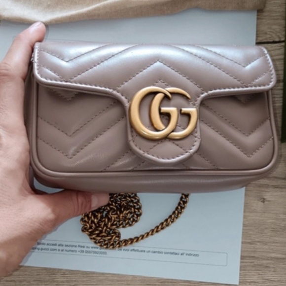 Gucci GG Super Mini Marmont NEW W/O TAGS - Picture 3 of 9